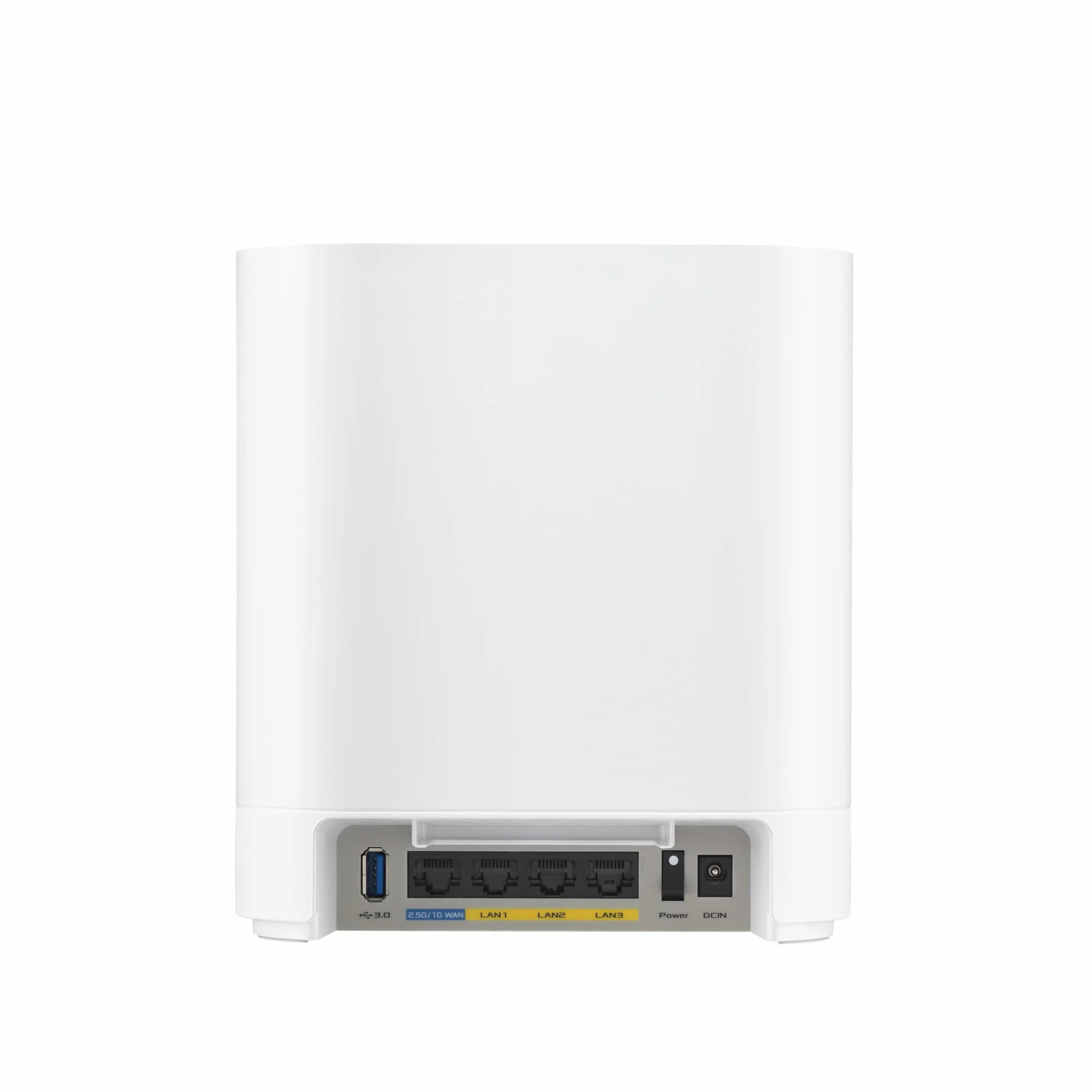 ASUS ExpertWiFi EBM68 (AX7800) 1 opakowanie, trójpasmowy system WiFi Mesh, optymalny dla biznesu, 5 SSID i VLAN, portal dla gości, port 2,5 Gb/s, komercyjne zabezpieczenia sieciowe, biały