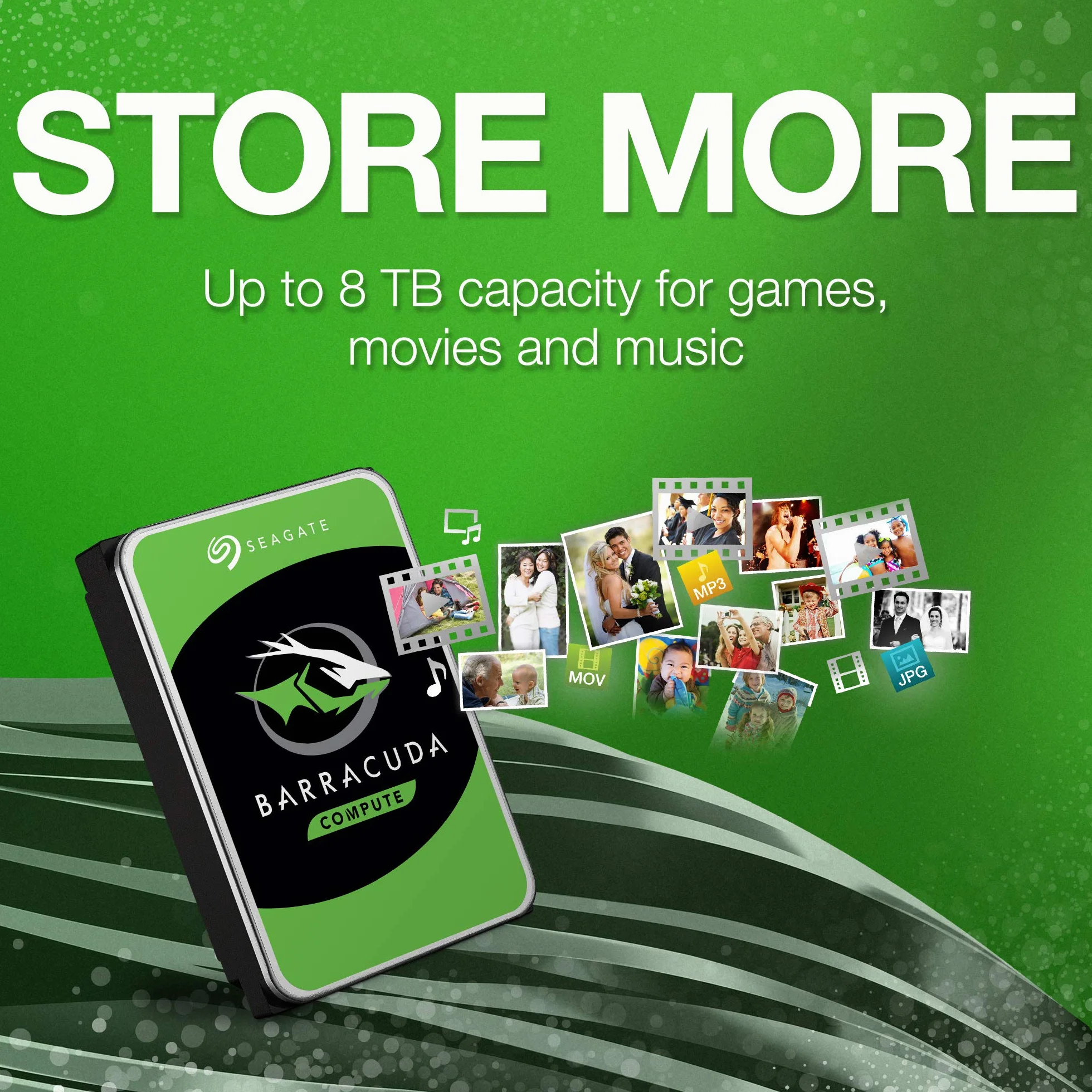 Seagate BarraCuda ST4000LM024, Wewnętrzny Dysk Twardy, 4 TB