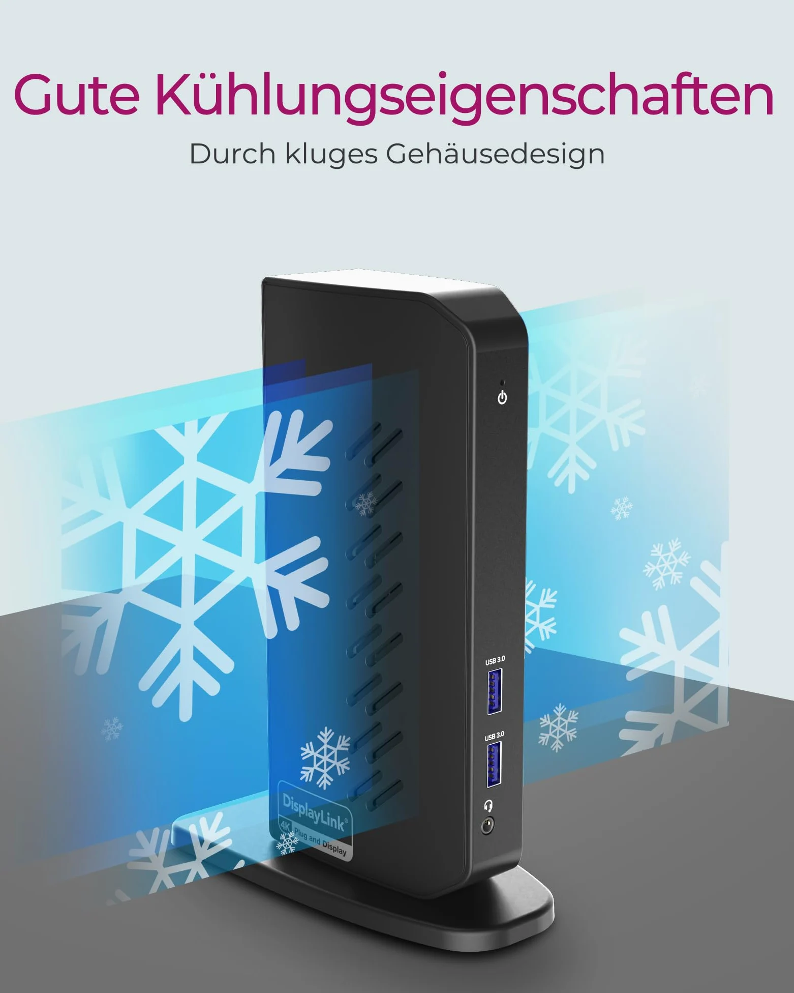 ICY BOX Stacja dokująca USB-C (11 w 1) z 2x HDMI i 2x DP, stacja dokująca USB-C do laptopa (Gigabit Ethernet, 6 portów USB 3.0), DisplayLink, IB-DK2252AC