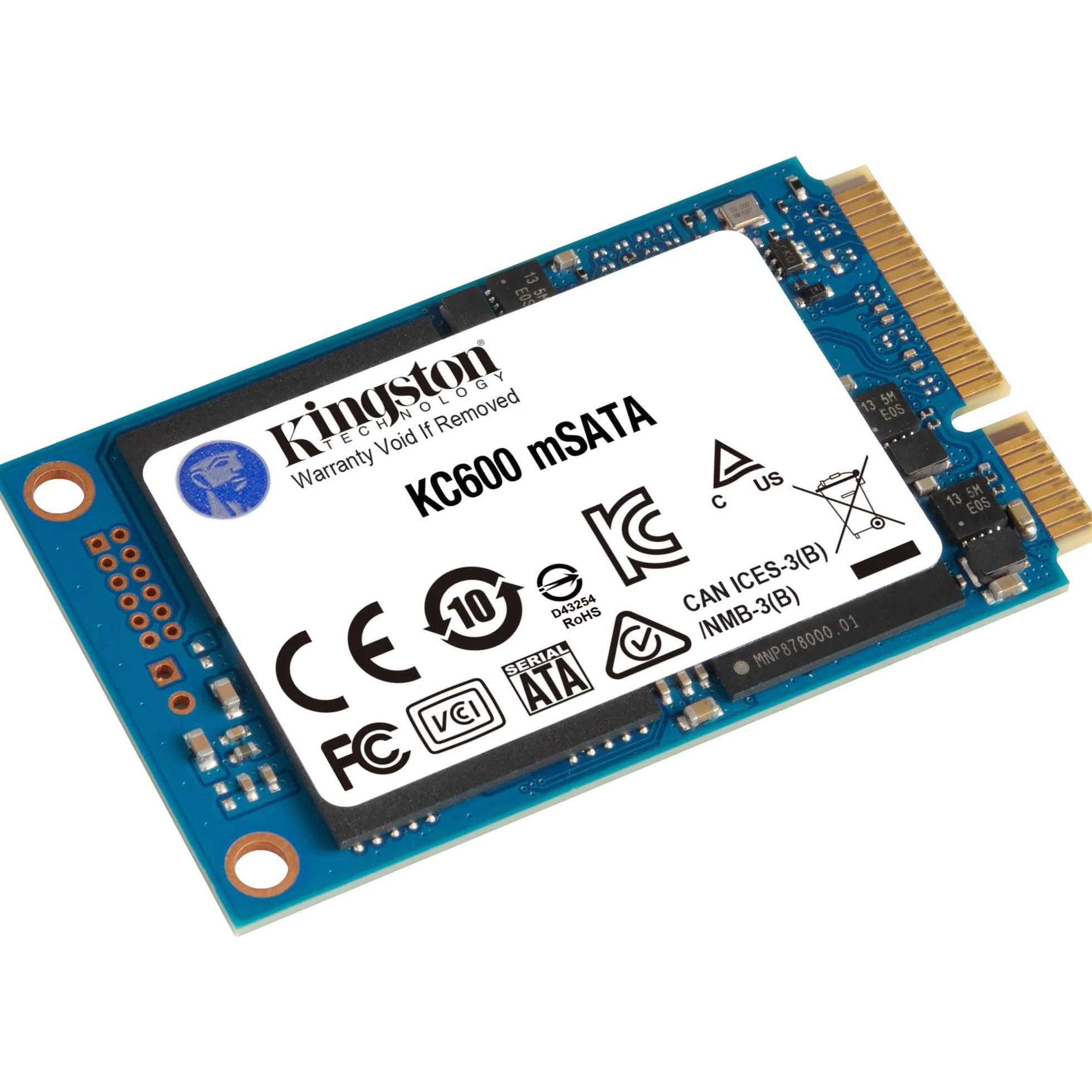 Kingston KC600 SSD 1024GB SATA3 mSATA SKC600MS/1024G
