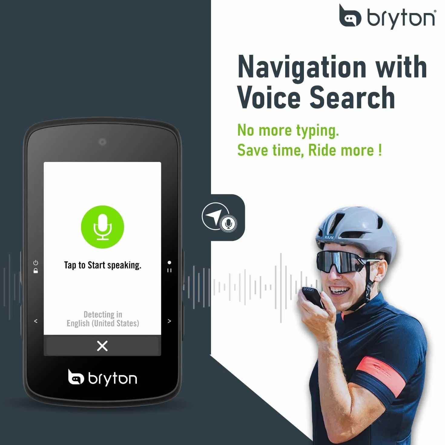 Bryton Unisex-Dorosły Rider BRYTON.R750SE Komputer Rowerowy, Czarny, Unica
