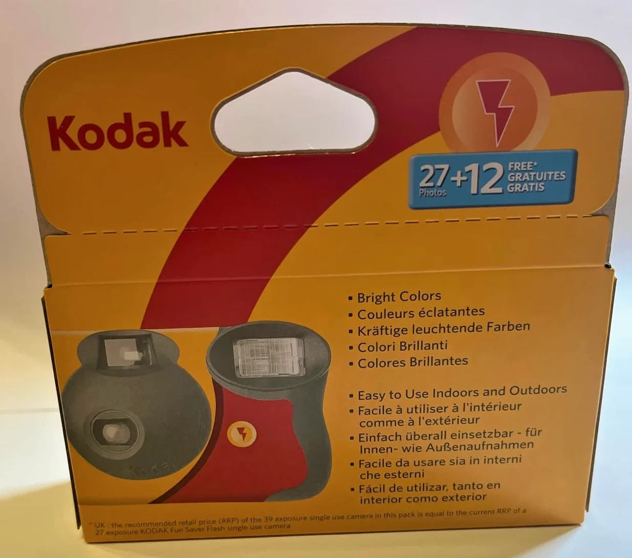 Kodak Fun Saver Aparat jednorazowego użytku (6-pak) pakiet (6 przedmiotów)