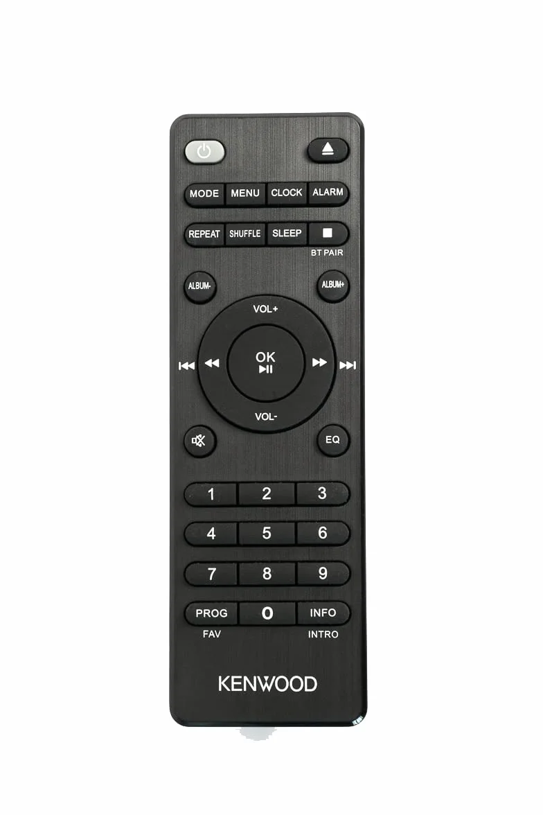 KENWOOD M-725DAB-B - Micro Hi-Fi system z DAB+, CD, USB, Bluetooth i wyświetlaczem TFT, Midnight Black